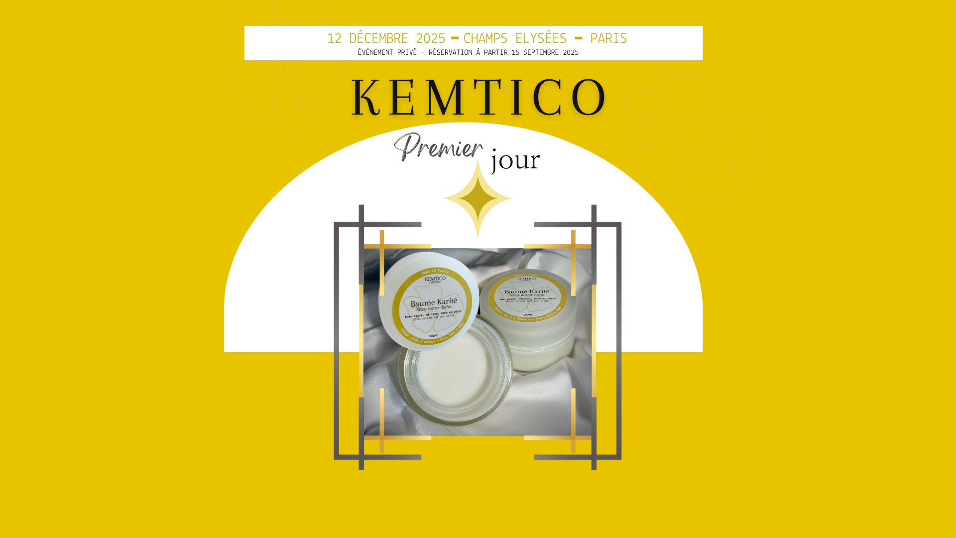 Annonce du lancement officiel de Kemtico by Nephthys le 12 décembre 2025 aux Champs Elysées